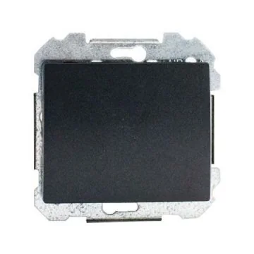 SIEMENS Delta Iris Bouton poussoir anthracite