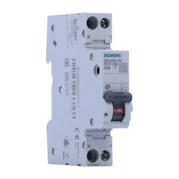 SIEMENS Disjoncteur 20A Ph+N Courbe C 4.5kA 230V - 5SL3020-7KL