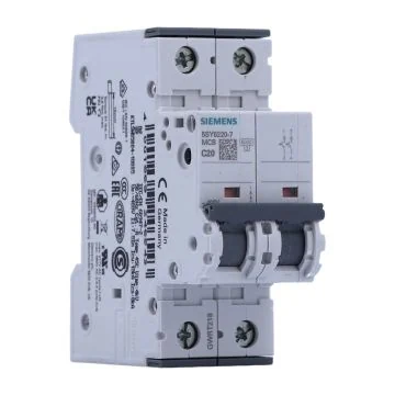 SIEMENS Disjoncteur bipolaire pour parafoudre 20A 