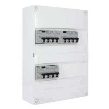 SIEMENS Tableau électrique pré-équipé 2 rangées 3ID 40A 9 disjoncteurs