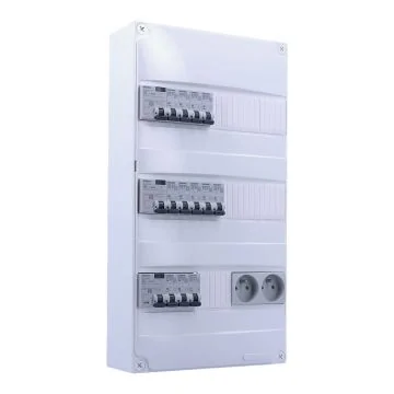 SIEMENS Tableau électrique prééquipé 3 rangées avec 3 ID 63A