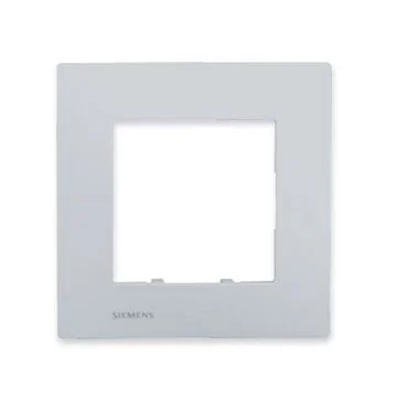 SIEMENS Delta Viva Plaque simple - Silver