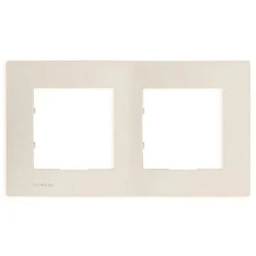 SIEMENS Delta Viva Plaque double - Beige