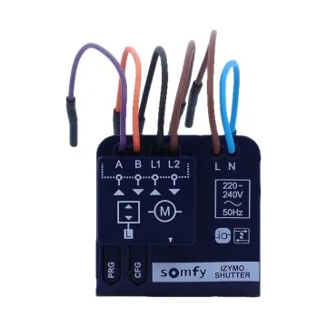Micro module récepteur volet roulant SOMFY IO Izymo