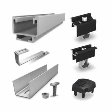 Kit de fixation paysage pour panneaux solaires sur tuile plate - K2Systems