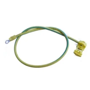Fil électrique 6mm² vert/jaune de mise à la terre serti SYSTOVI - 50cm 