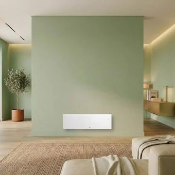 THERMOR Kenya 5 Radiateur connecté à inertie fonte plinthe blanc 1000W - 414739