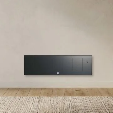 THERMOR Kenya 5 Radiateur connecté à inertie fonte plinthe ardoise 1000W - 414742