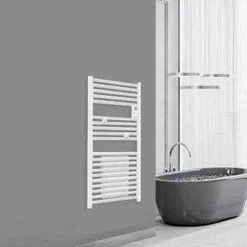 THERMOR Riva 5 Sèche-serviettes connecté avec soufflerie 1500W blanc brillant - 471633