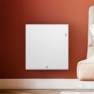 THERMOR Ingenio 5 Radiateur connecté gain de place à inertie double technologie horizontal blanc 1000W - 479329