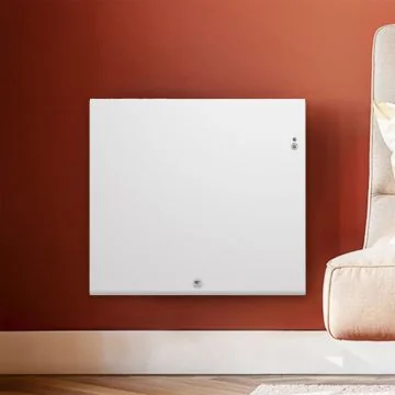 THERMOR Ingenio 5 Radiateur connecté gain de place à inertie double technologie horizontal blanc 1250W - 479330