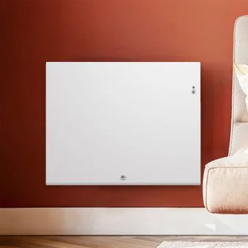 THERMOR Ingenio 5 Radiateur connecté gain de place à inertie double technologie horizontal blanc 1500W - 479332