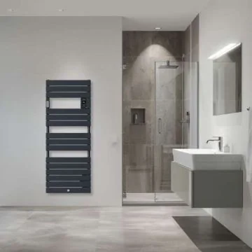 THERMOR Riviera 2 Sèche-serviettes 750W gris ardoise - 497533
