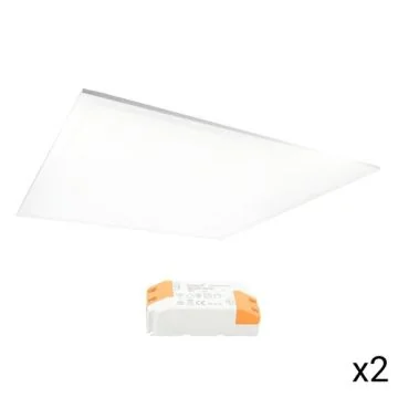 Plafonnier LED 600x600 Vision-el + alimentation