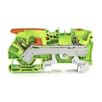 Wago TOPJOB®S Borne de passage à levier 2 fils 16mm² vert/jaune - 2116-5207