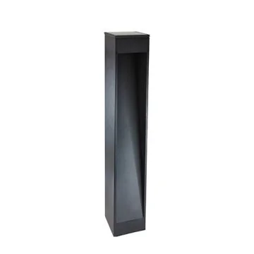WATT & HOME Balise potelet LED solaire Standy 100lm métal noir - 401345