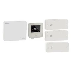 Kit thermostat connect&eacute; pour radiateurs &eacute;lectriques G&eacute;n&eacute;ration 2 SCHNEIDER Wiser