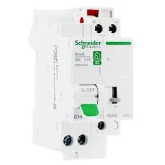 t&eacute;l&eacute;rupteur combin&eacute; SCHNEIDER Resi9 XE 16A 1F/NO auto monophas&eacute;