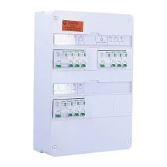 SCHNEIDER RESI9 XE Tableau &eacute;lectrique pr&eacute;-&eacute;quip&eacute; auto 2 rang&eacute;es 3ID 40A 9 disjoncteurs