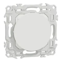 SCHNEIDER Odace Obturateur blanc craie - S920666
