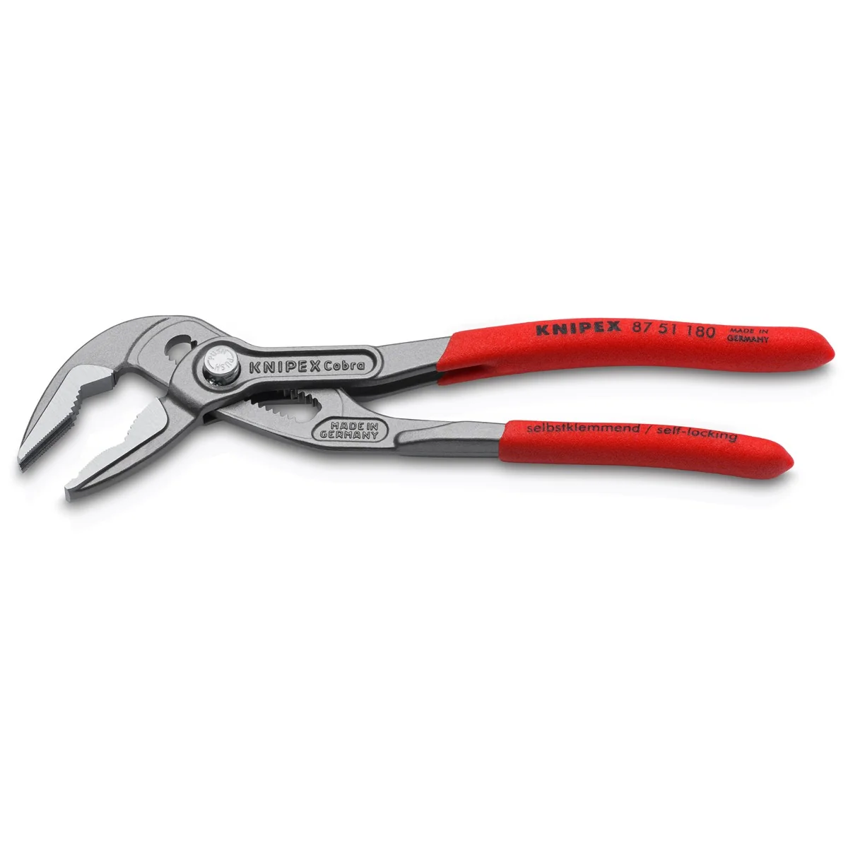 KNIPEX Cobra ES Pince multiprise ultra effilée capacité 32mm avec poignées gainées 180mm - 8751180