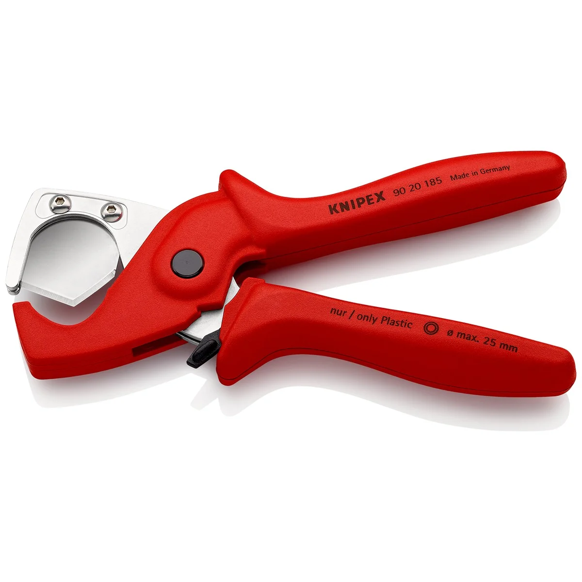 KNIPEX PlastiCut Pince coupe-tubes flexibles et gaines capacité 25mm 185mm - 9020185