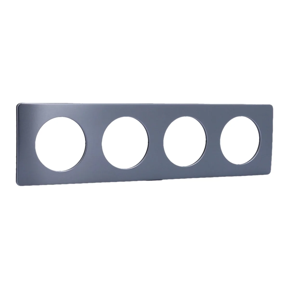 LEGRAND Céliane Plaque quadruple acier satiné - CP1804