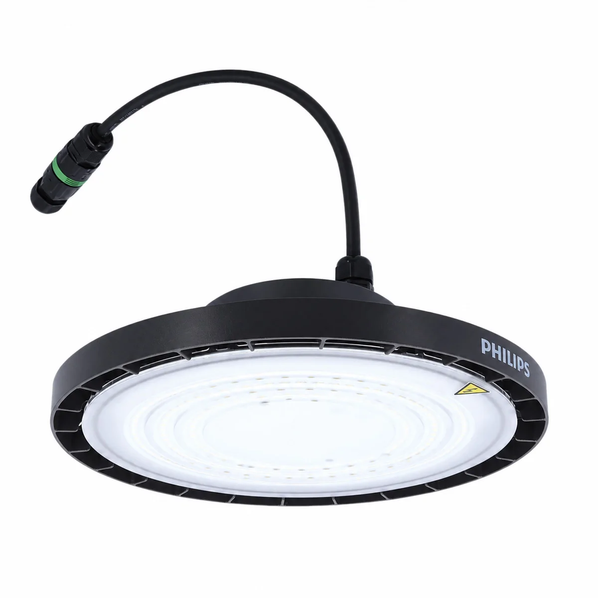 PHILIPS Ledinaire Suspension industrielle 230V 70W 10500lm 4000°K IP65 IK06 noir BY020P - 761353