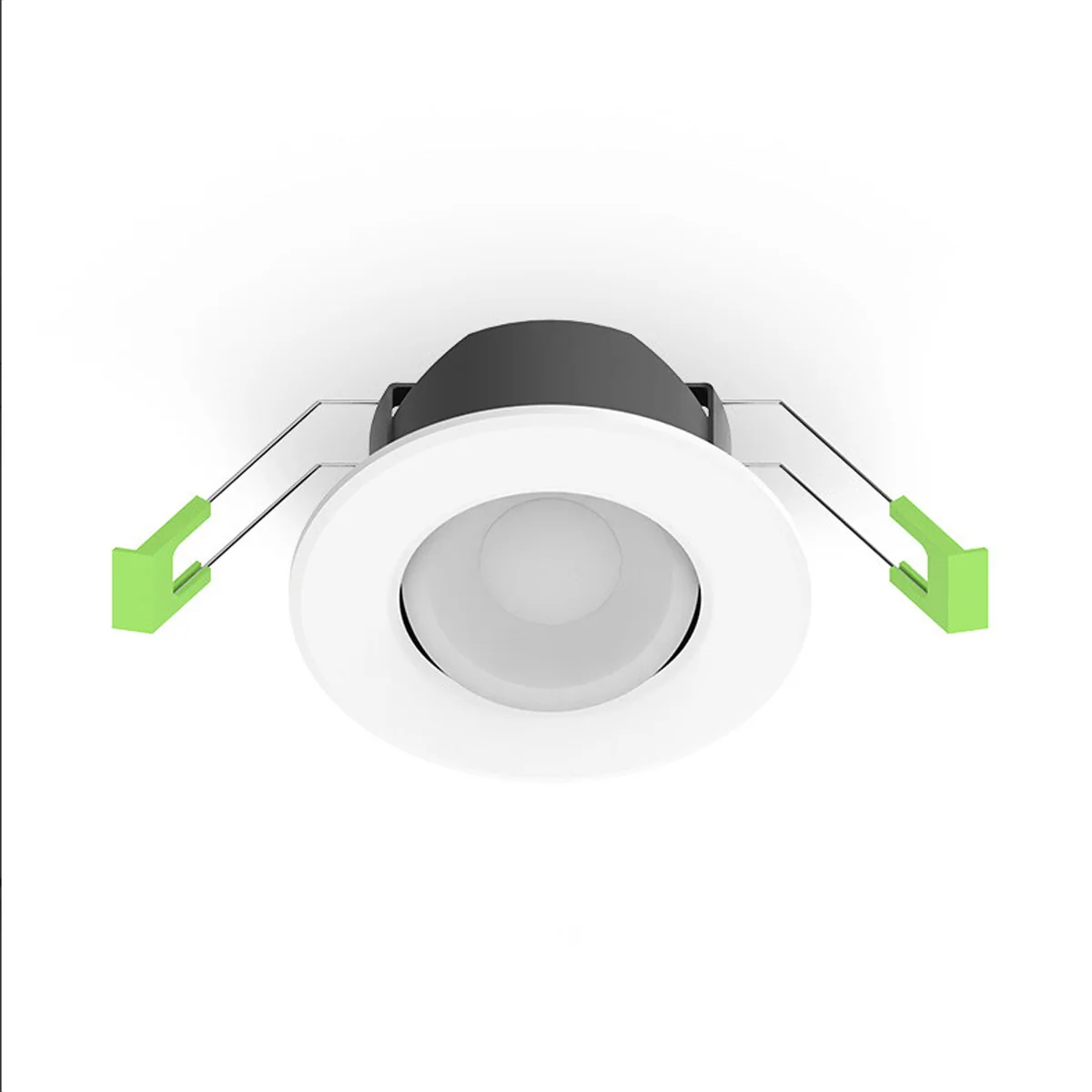 Spot LED BBC encastrable et orientable dimmable 230V 4-6W 465lm 4CCT 86cm blanc