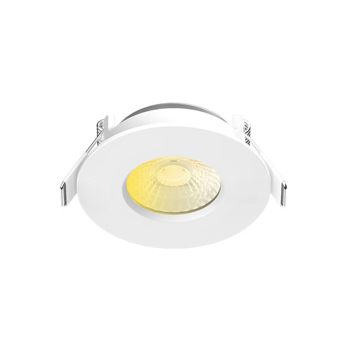 Spot LED BBC encastrable dimmable 230V 6W 595lm CCT 100mm blanc