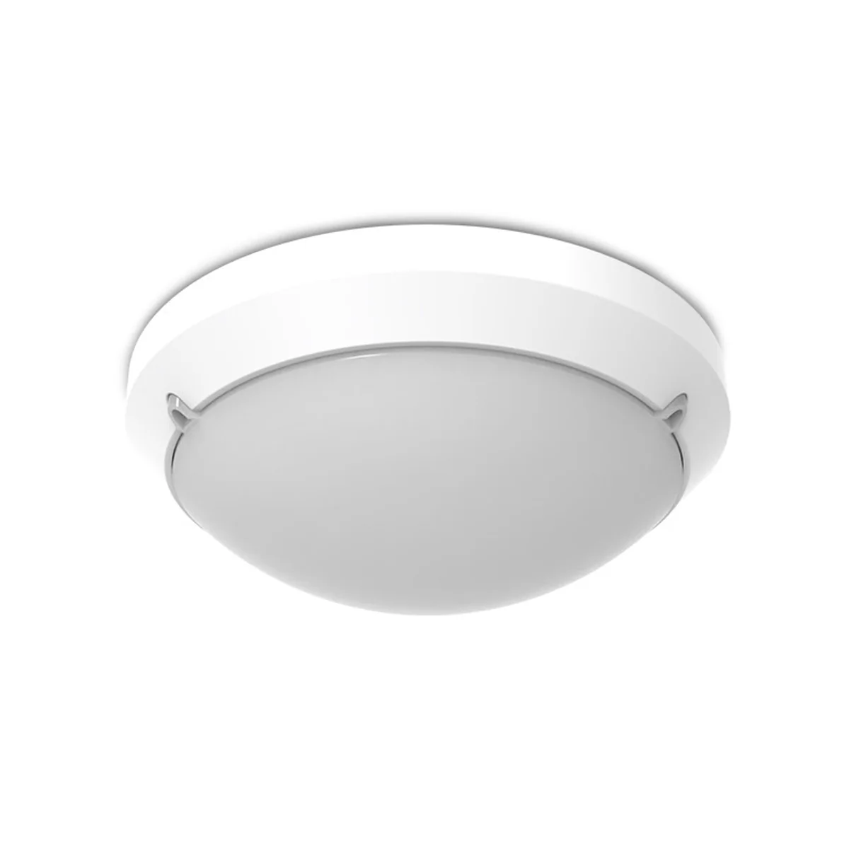 Hublot extérieur LED IP65 230V 15W 2000lm 3CCT 300mm blanc