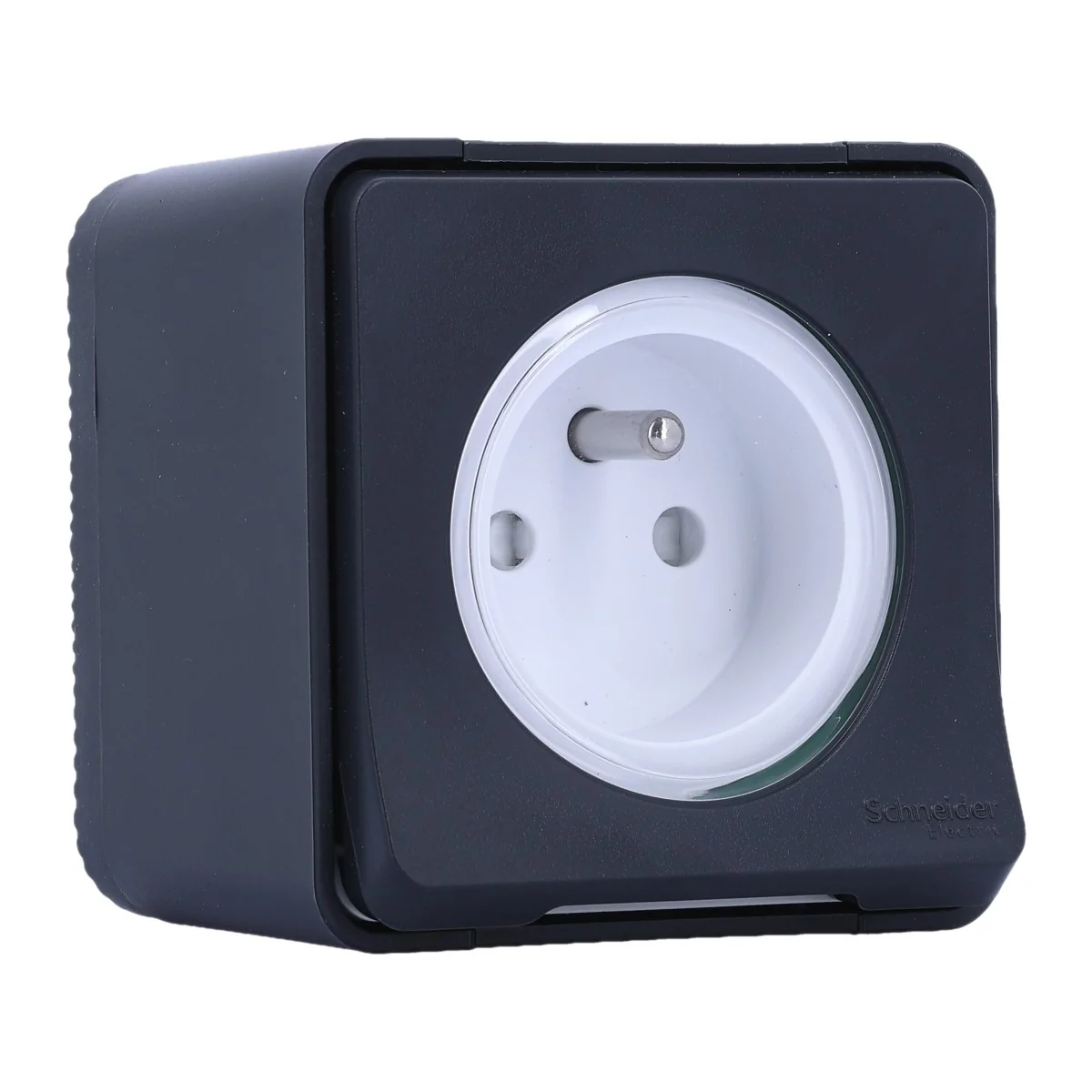 SCHNEIDER Mureva Styl prise de courant 2P+T saillie complet IP55 gris - MUR35031
