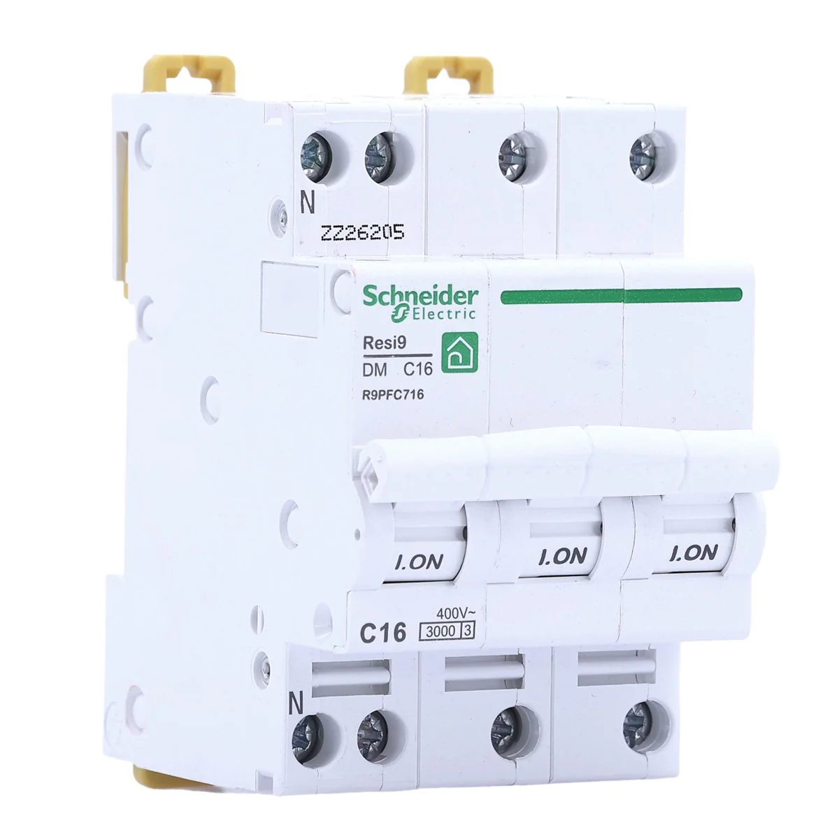 SCHNEIDER Resi9 XP Disjoncteur tétrapolaire 16A
