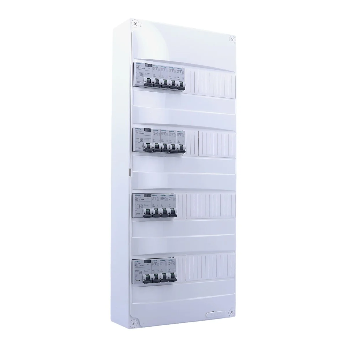SIEMENS Tableau électrique pré-équipé 4 rangées