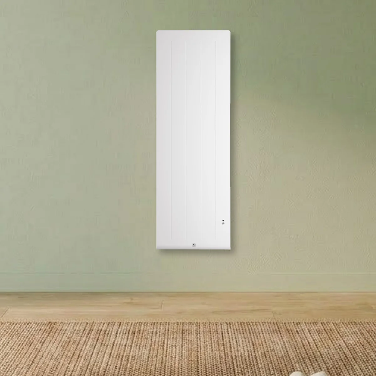 THERMOR Kenya 5 Radiateur connecté à inertie fonte vertical blanc 1500W - 414745