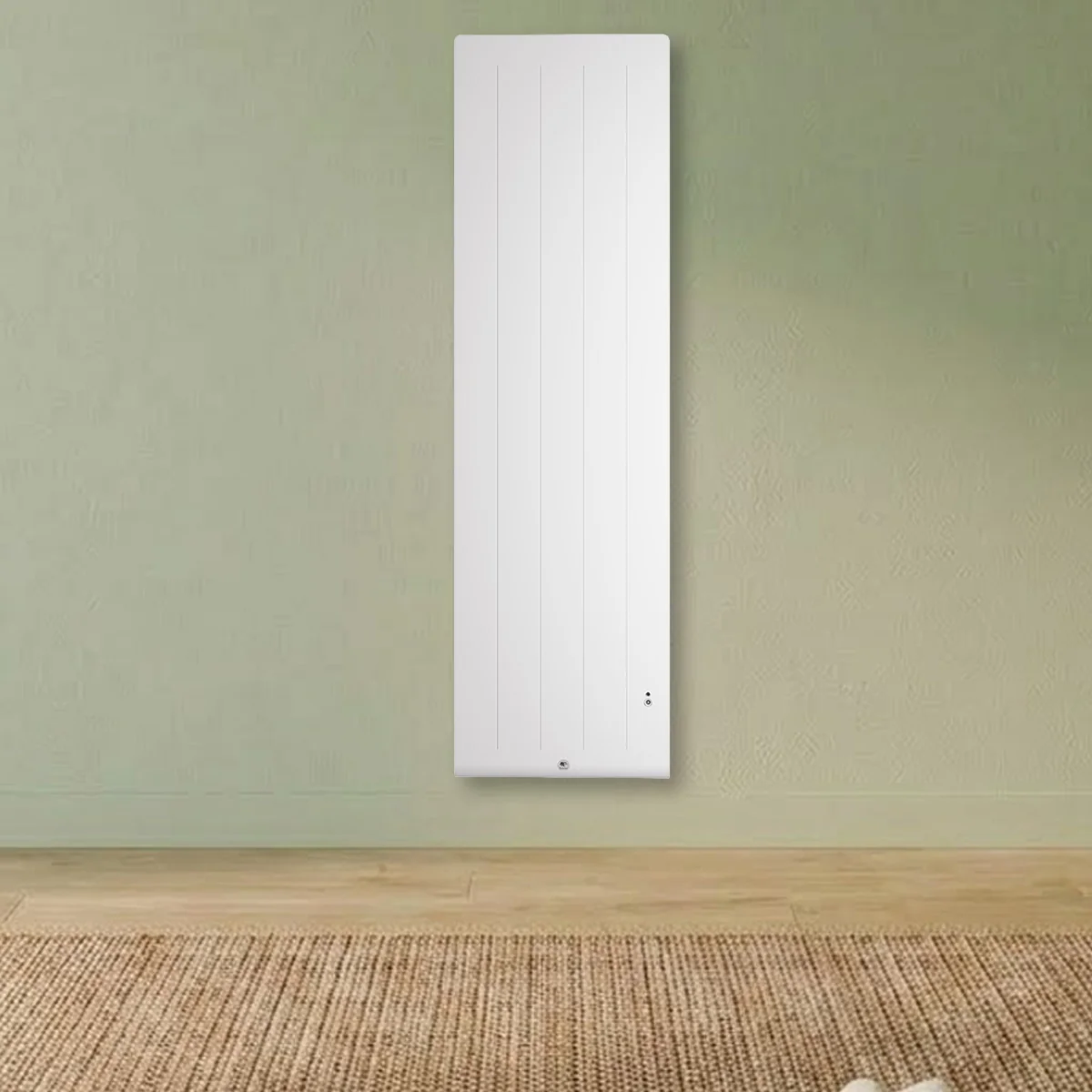 THERMOR Kenya 5 Radiateur connecté à inertie fonte vertical blanc 2000W - 414746