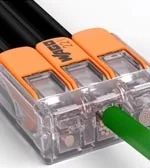 Phase de test d'une borne Wago S221 Phase de test d'une borne Wago S221
