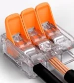 Raccordement avec une borne Wago S221 Raccordement avec une borne Wago S221