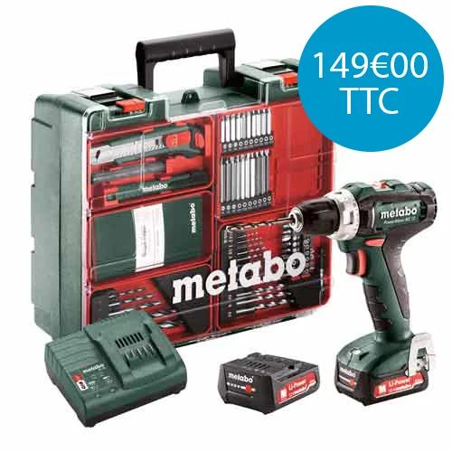Perceuse visseuse Réf. MET601036870 Perceuse visseuse Réf. MET601036870