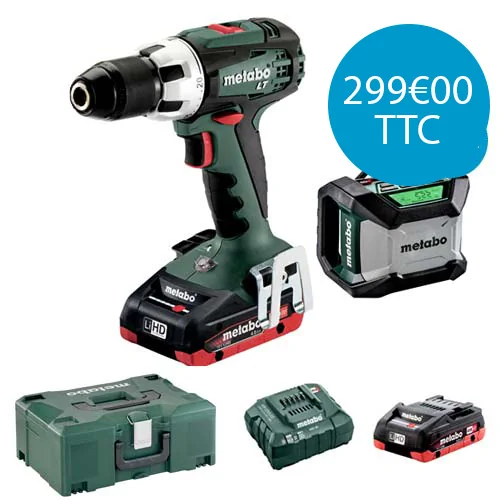 Perceuse visseuse Réf. MET602102800 Perceuse visseuse Réf. MET602102800