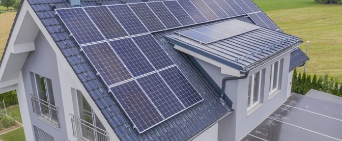 panneau solaire polycristallin
