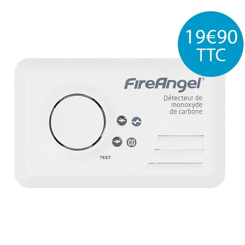 D&eacute;tecteur de monoxyde de carbone FireAngel