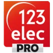 logo 123elec pour les pros