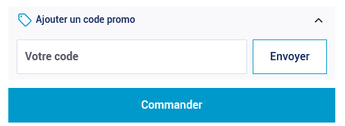 Ajouter un code promo à une commande de matériel électrique sur 123elec.com